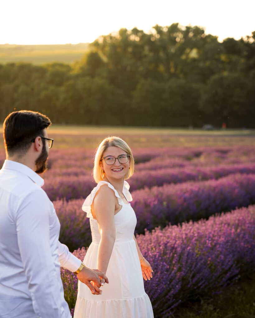 paarshooting sonnenuntergang